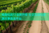 海角社区11全新升级 社交互动与资源共享首选平台
