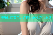 海角社区登录，连接你的社交与生活