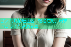 加入海角论坛社区，轻松注册，畅享互动交流与资源分享