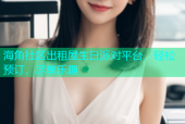 海角社区出租屋生日派对平台，轻松预订，尽享乐趣