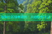 海角社区绿意盎然：共创宜居生活