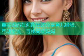 真实妈妈在海角社区分享育儿经验，互动交流，寻找同频妈妈