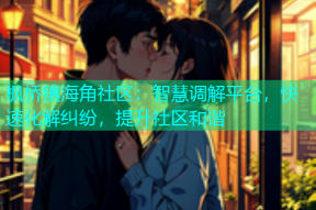 枫桥镇海角社区：智慧调解平台，快速化解纠纷，提升社区和谐