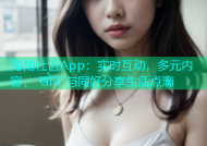海角社区App：实时互动，多元内容， खोज 与同好分享生活点滴