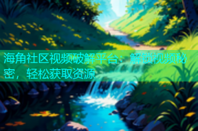 海角社区视频破解平台：解锁视频秘密，轻松获取资源