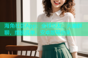 海角社区App：全球交友，兴趣群聊，摆脱孤单，安卓版等你来