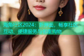 海角社区2024：新界面，畅享社区互动、便捷服务与邻里购物