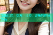 海角社区：交友、社交、娱乐的在线平台