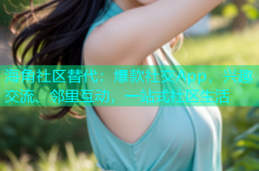 海角社区替代：爆款社交App，兴趣交流、邻里互动，一站式社区生活