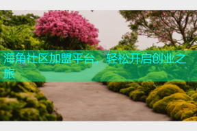 海角社区加盟平台，轻松开启创业之旅
