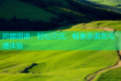 同盟国语：轻松交流，畅享多语言沟通体验