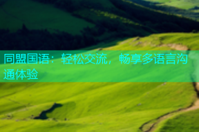 同盟国语：轻松交流，畅享多语言沟通体验