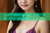 hjp675海角社区论坛：交友、视频、社交一站式平台