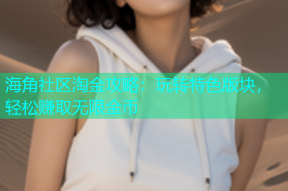 海角社区淘金攻略：玩转特色版块，轻松赚取无限金币