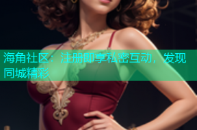 海角社区：注册即享私密互动，发现同城精彩