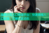 海角社区人口查询平台：快速查阅人口数据，了解社区动态