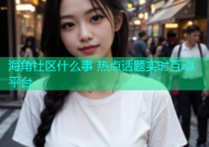 海角社区什么事 热点话题实时互动平台