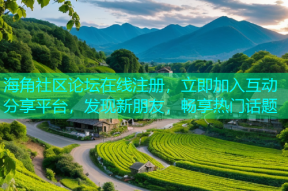 海角社区论坛在线注册，立即加入互动分享平台，发现新朋友，畅享热门话题