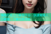 海角社区人口查询平台：快速查阅人口数据，了解社区动态