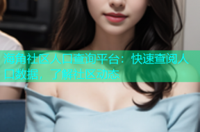 海角社区人口查询平台：快速查阅人口数据，了解社区动态