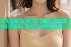 海角社区手机版下载二维码，轻松获取社区资讯、社交互动和便捷服务