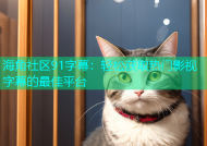 海角社区91字幕：轻松获取热门影视字幕的最佳平台