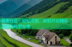 海角社区：轻松注册，即刻开启精彩互动与私密分享