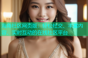海角社区网页版：轻松社交、丰富内容、实时互动的在线社区平台