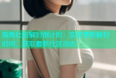 海角社区解封倒计时：实时更新解封时间，获取最新社区动态