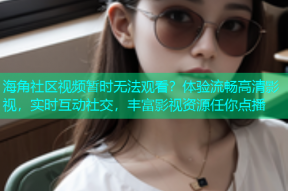 海角社区视频暂时无法观看？体验流畅高清影视，实时互动社交，丰富影视资源任你点播