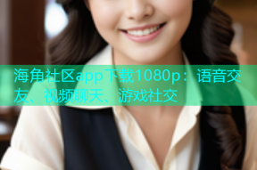 海角社区app下载1080p：语音交友、视频聊天、游戏社交