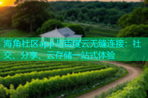 海角社区app与百度云无缝连接：社交、分享、云存储一站式体验