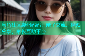 海角社区惠州妈妈：亲子交流、视频分享、家长互助平台