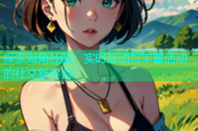 探索海角社区：实时互动与丰富活动的社交新平台