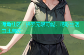 海角社区：探索无限可能，精彩生活由此启航