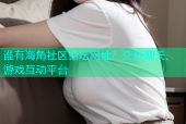 谁有海角社区论坛网址？交友聊天、游戏互动平台