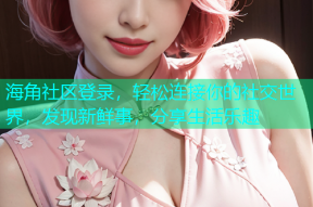 海角社区登录，轻松连接你的社交世界，发现新鲜事，分享生活乐趣