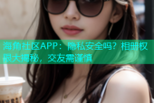 海角社区APP：隐私安全吗？相册权限大揭秘，交友需谨慎