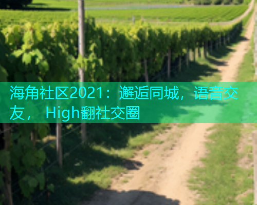 海角社区2021：邂逅同城，语音交友， High翻社交圈  第2张