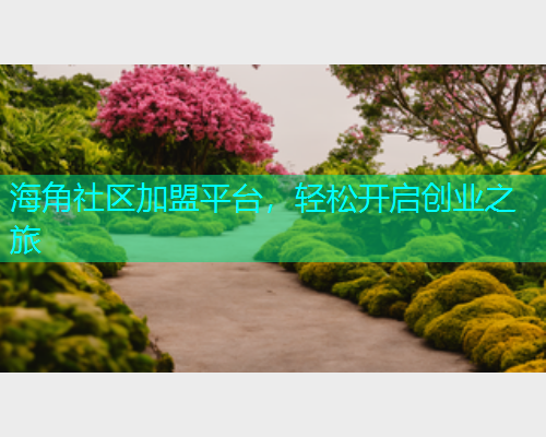 海角社区加盟平台，轻松开启创业之旅  第1张
