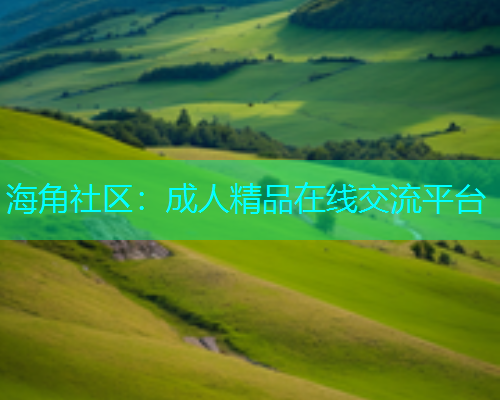 海角社区：成人精品在线交流平台  第1张
