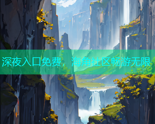 深夜入口免费，海角社区畅游无限  第1张