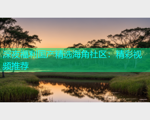 深夜福利国产精选海角社区：精彩视频推荐  第1张