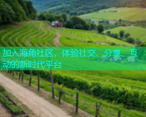 加入海角社区，体验社交、分享、互动的新时代平台  第1张