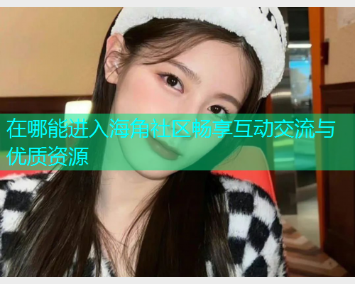 在哪能进入海角社区畅享互动交流与优质资源  第1张